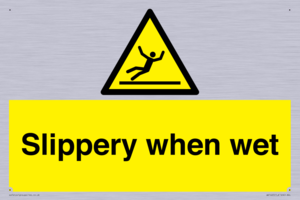 slippery when wet